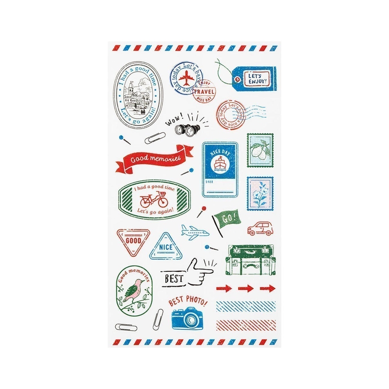 Midori Midori Transfer Sticker Stamps