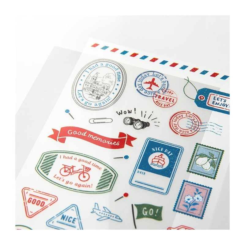 Midori Midori Transfer Sticker Stamps