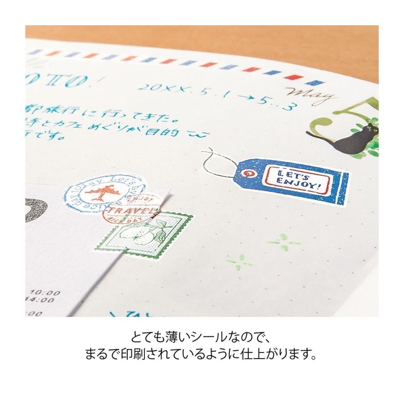 Midori Midori Transfer Sticker Stamps