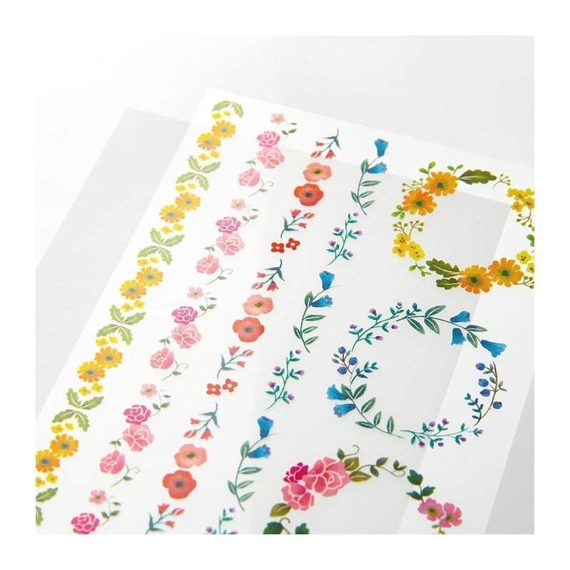 Midori Midori Transfer Sticker Wreaths