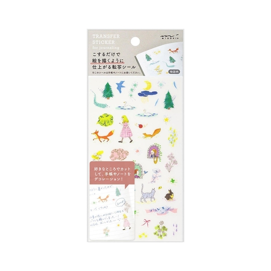 Midori Transfer Sticker Storybook Motifs