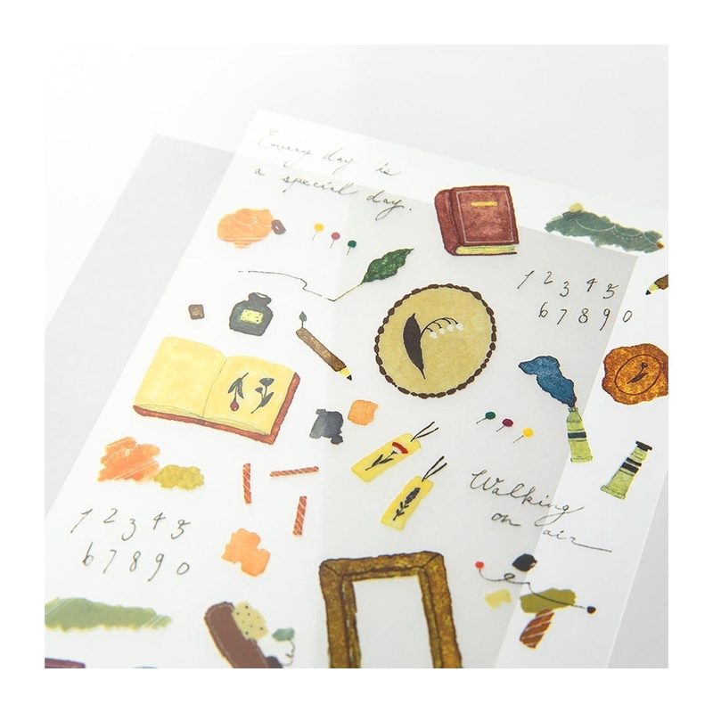 Midori Midori Transfer Sticker Stationery
