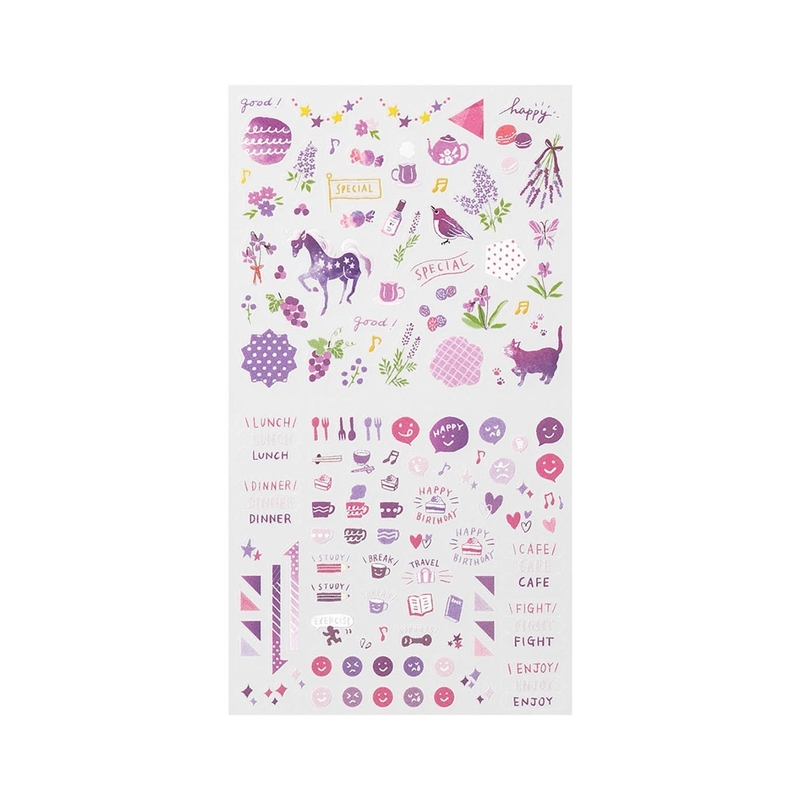 Midori Midori Color Sticker Purple