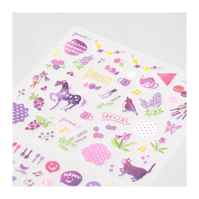 Midori Midori Color Sticker Adesivi Decorativi Viola