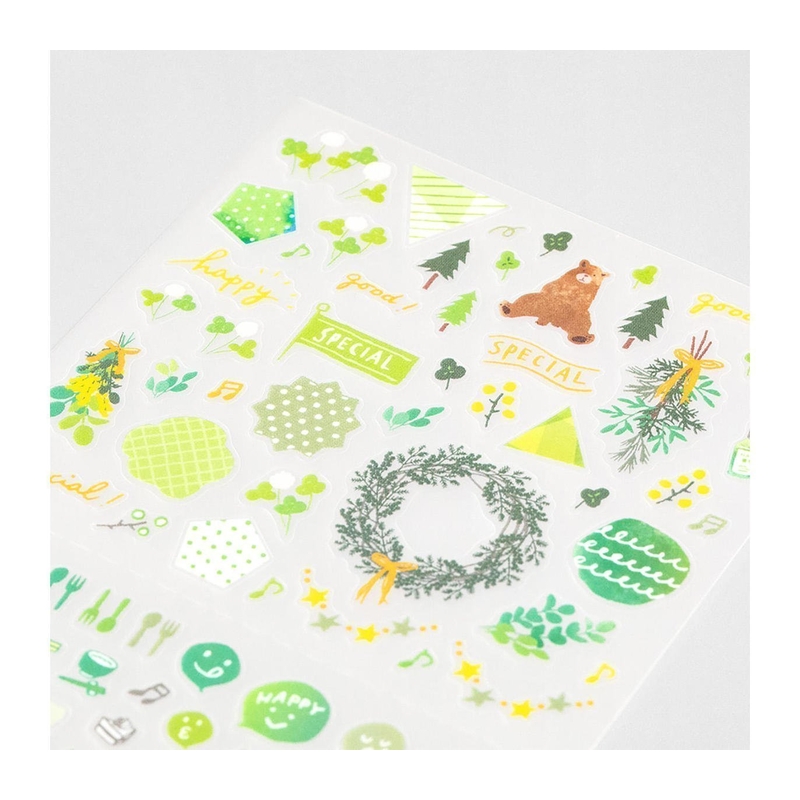 Midori Midori Color Sticker Adesivi Decorativi Verdi