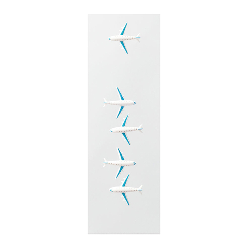 Midori Midori Paper Craft Museum Adesivi Decorativi Aereo