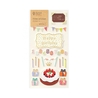 Midori Midori Paper Craft Museum Title Sticker Birthday