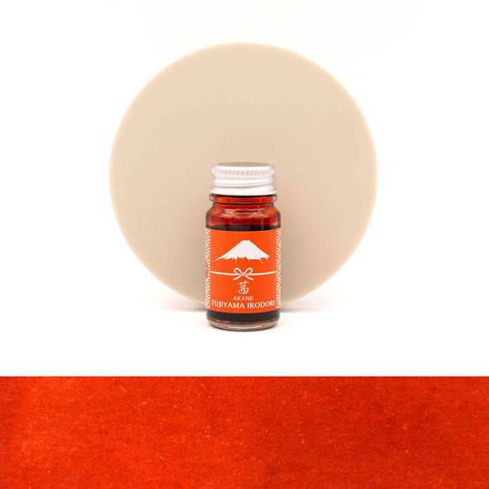 Guitar Fujiyama Irodori Akane Ink Bottle 12 ml