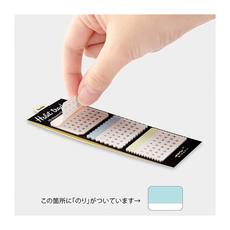 Midori Midori Sticky Notes con Calendari