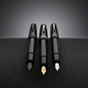 Radius Radius Settimo Penna Stilografica Nero Lucido & Rutenio