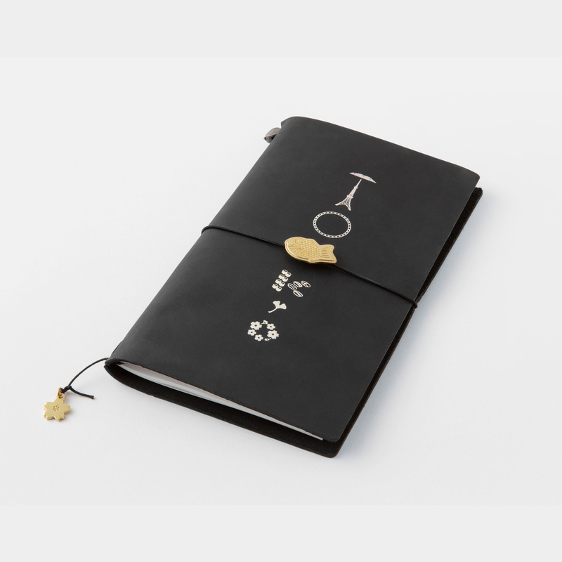 Traveler's Company Traveler's Notebook Brass Charm Tokyo Limited Edition