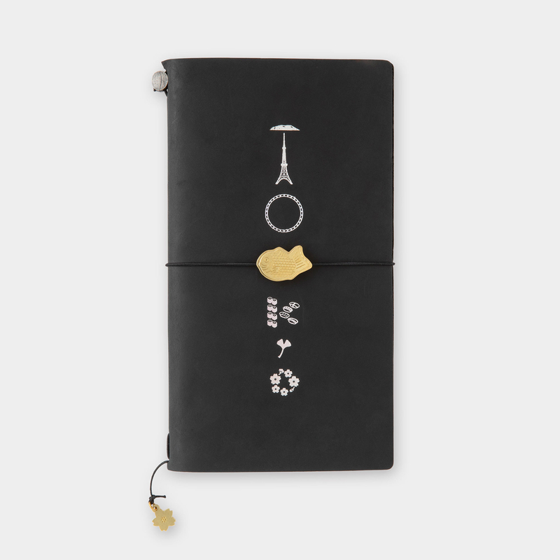 Traveler's Company Traveler's Notebook Brass Charm Tokyo Limited Edition