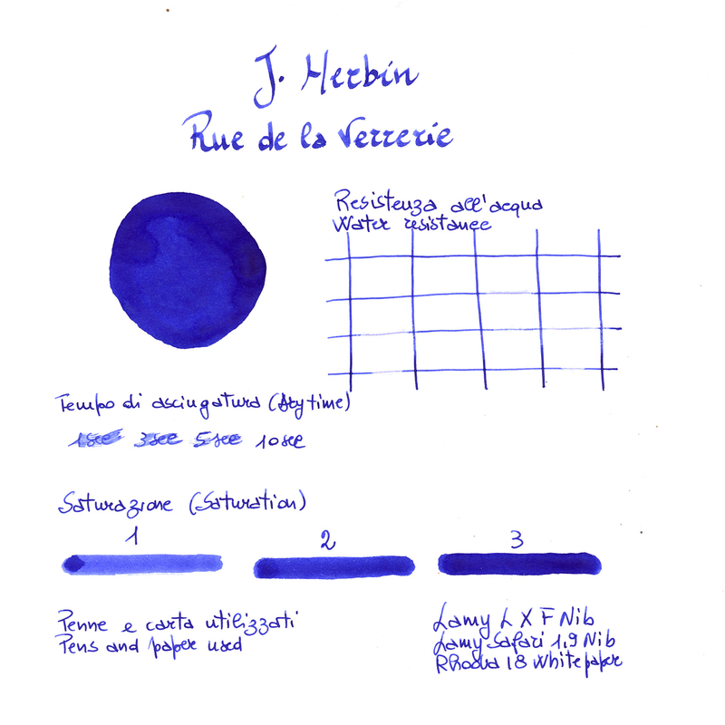 J. Herbin Herbin Paris Collection Rue De La Verrerie Ink Bottle 30 ml