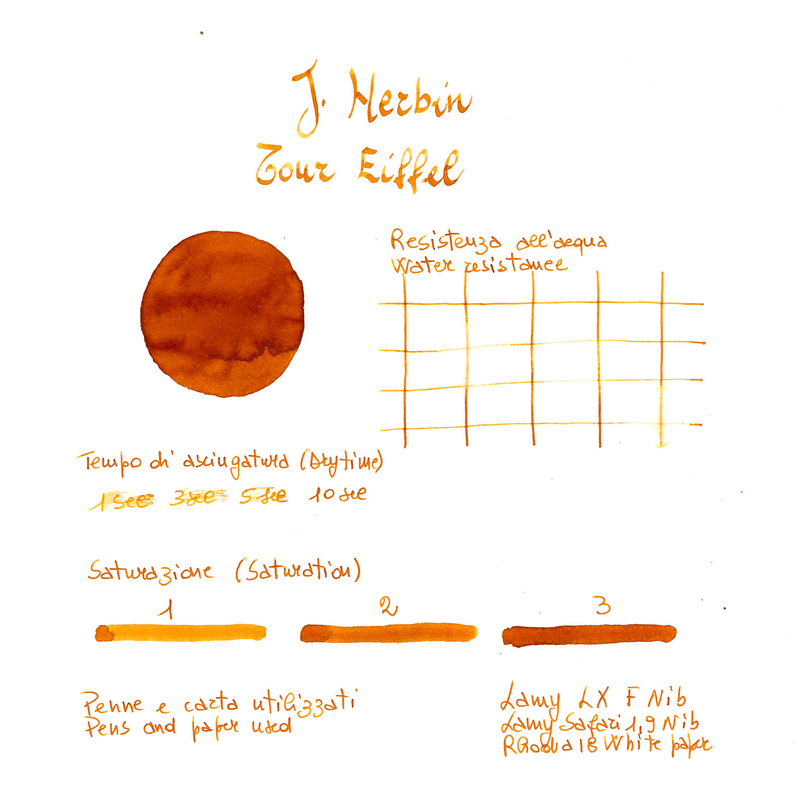 J. Herbin Herbin Paris Collection Tour Eiffel Inchiostro 10 ml