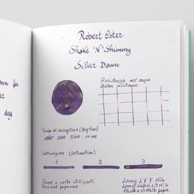 Robert Oster Robert Oster Shake 'N' Shimmy Silver Dawn Ink Bottle 50 ml