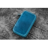 Galen Leather Galen Leather Portapenne in Pelle con Zip 6 Posti Crazy Horse Ocean Blue