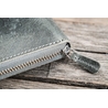 Galen Leather Galen Leather Portapenne in Pelle 5 Posti con Notebook A6 Crazy Horse Smoky Grey