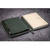 Galen Leather Galen Leather Portapenne in Pelle 10 Posti con Notebook A5 Crazy Horse Forest Green