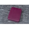 Galen Leather Galen Leather Portapenne in Pelle con Zip 10 Posti Viola
