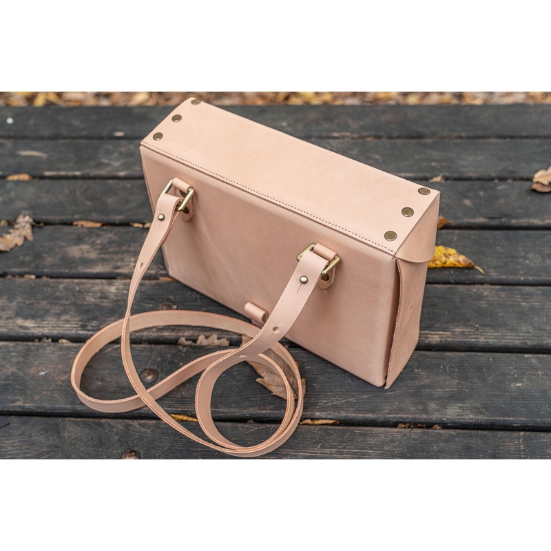Galen Leather Galen Leather Writer's Medic Bag Undyed Leather