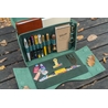 Galen Leather Galen Leather Writer's Medic Bag Crazy Horse Forest Green