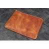 Galen Leather Galen Leather Writer's Bank Bag con Portapenne 7 Posti Crazy Horse Tan Galen Leather Galen Leather Writer's Bank Bag con Portapenne 7 Posti Crazy Horse Tan
