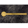 Galen Leather Galen Leather Brass Righello Aprilettere in Ottone