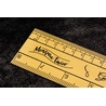 Galen Leather Galen Leather Vintage Inspired Brass Ruler