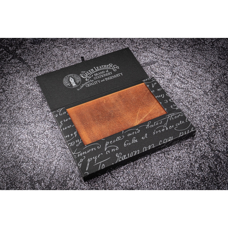 Galen Leather Galen Leather Notebook B6 Tomoe River Paper Crazy Horse Brown