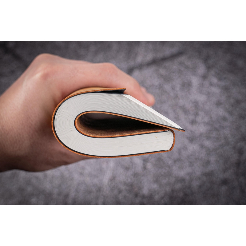 Galen Leather Galen Leather Notebook A5 Tomoe River Paper Crazy Horse Brown