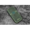 Galen Leather Galen Leather Magnum Opus 3 Slots Pen Case Crazy Horse Forest Green