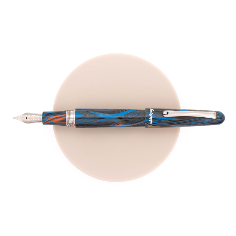 Montegrappa Montegrappa Elmo 01 Penna Stilografica Peacock Blue Edizione Speciale