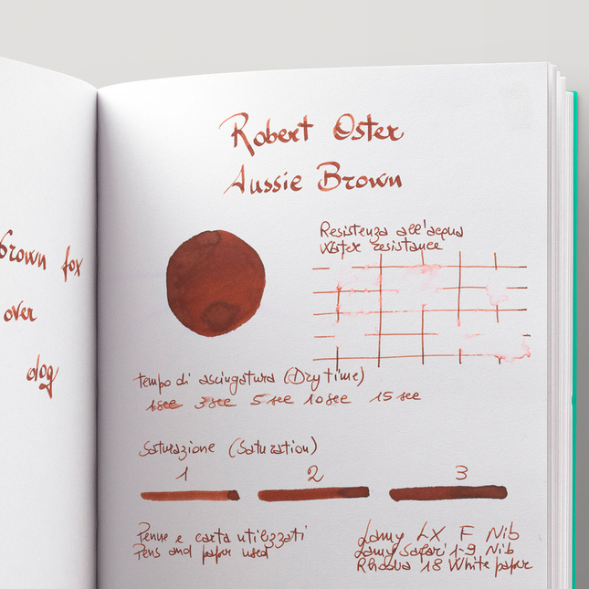 Robert Oster Aussie Brown Ink Bottle 50 ml