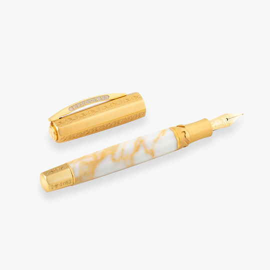 Visconti Il Magnifico Fountain Pen Calacatta Gold Limited Edition