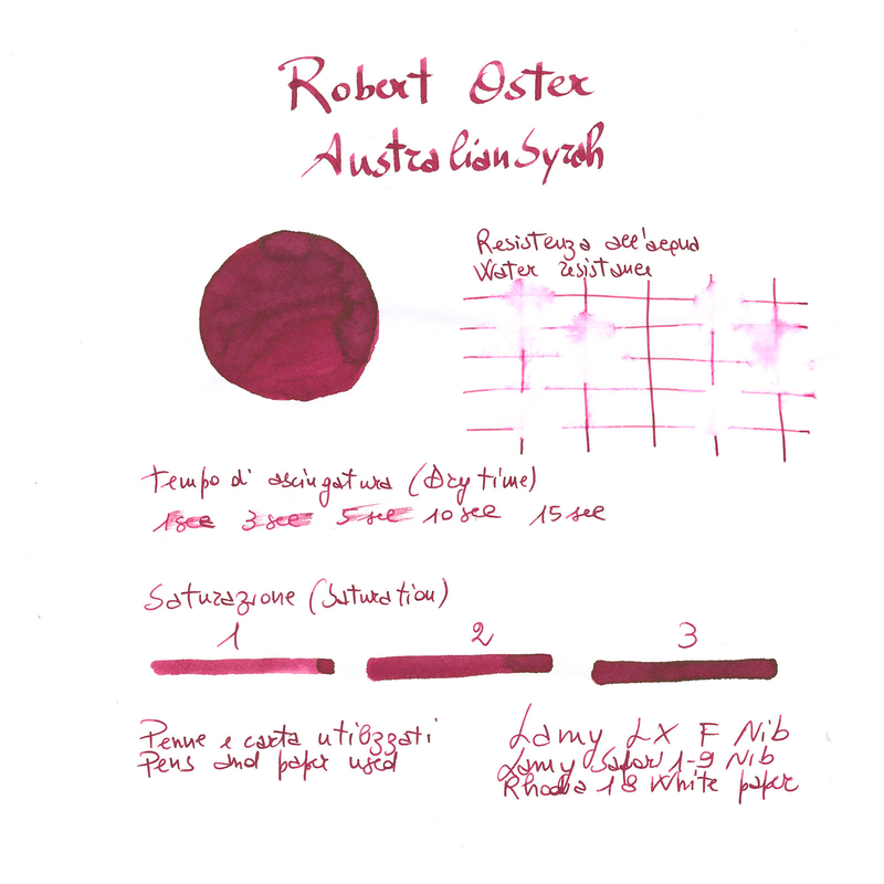 Robert Oster Australian Syrah Ink Bottle 50 ml
