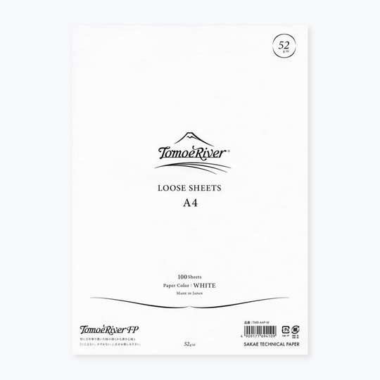 Sanzen Tomoe River White A4 Loose Leaf Paper