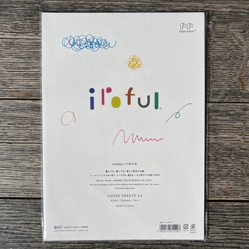 Sakae Technical Paper Sakae TP Iroful Risma A4 50 Fogli Blank