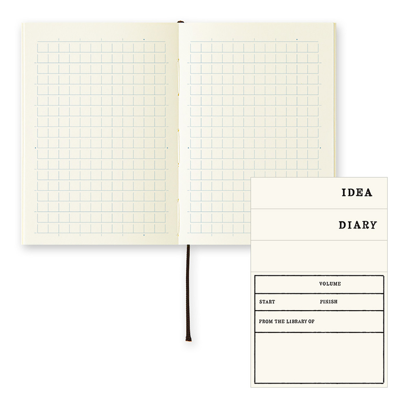 MD Paper MD Paper Notebook A7 Quadretti