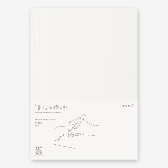 MD Paper Notebook Cotton A5 Blank