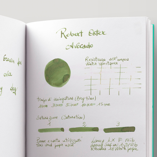 Robert Oster Avocado Ink Bottle 50 ml