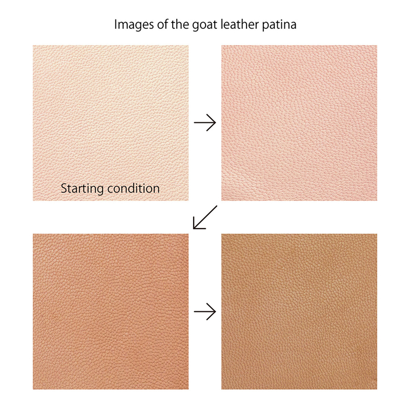 MD Paper MD Paper Cover A5 Square Goat Leather