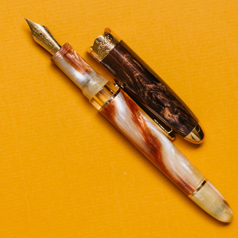 Nahvalur Nahvalur Horizon Fountain Pen Desert Limited Edition