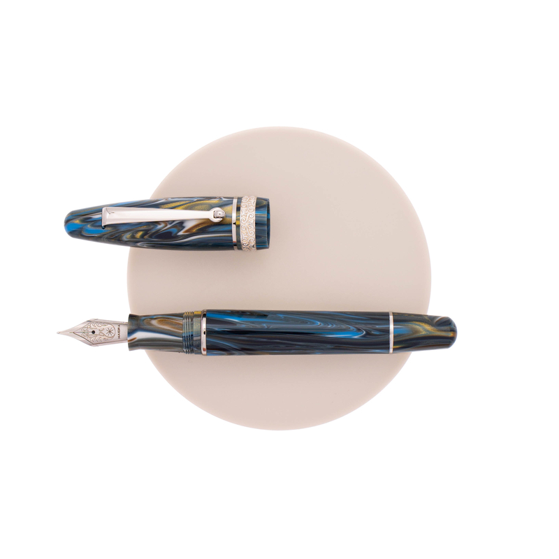 Maiora Maiora Ultra Ogiva Golden Age Fountain Pen Wind & Rhodium