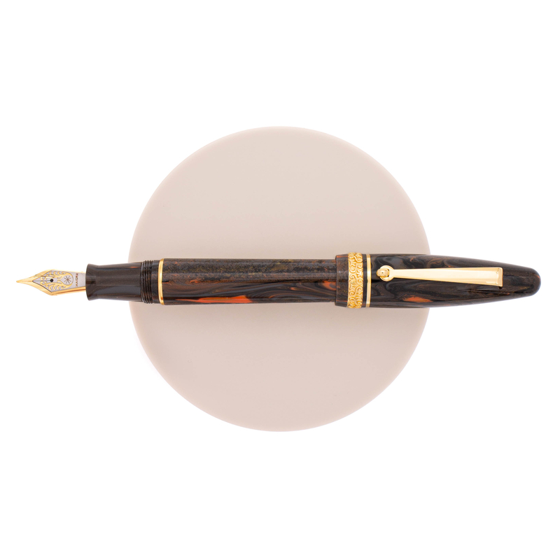 Maiora Maiora Ultra Ogiva Golden Age Fountain Pen Earth & Gold