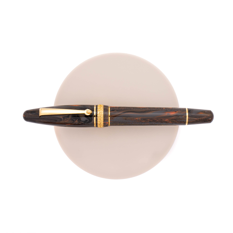 Maiora Maiora Ultra Ogiva Golden Age Fountain Pen Earth & Gold