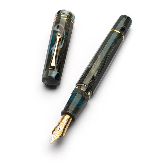 Leonardo Dodici No. 6 Fountain Pen Magmatica & Gold