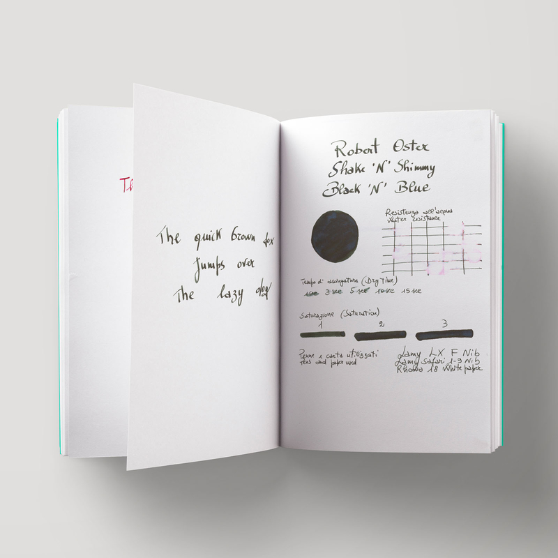 Robert Oster Shake 'N' Shimmy Black'N'Blue Ink Bottle 50 ml