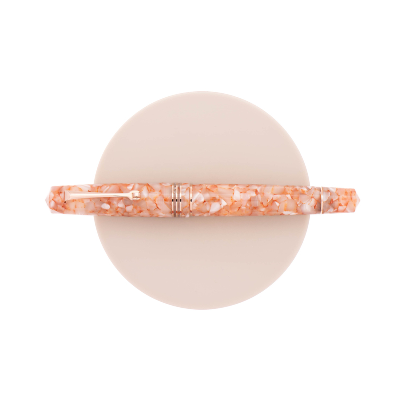 Leonardo Officina Italiana Leonardo Momento Zero Penna Stilografica Angel Skin & Oro Rosa
