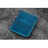 Galen Leather Galen Leather Portapenne in Pelle 5 Posti con Notebook A6 Crazy Horse Ocean Blue Galen Leather Galen Leather Portapenne in Pelle 5 Posti con Notebook A6 Crazy Horse Ocean Blue