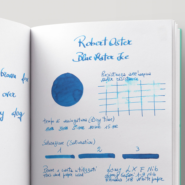 Robert Oster Blue Water Ice Inchiostro 50 ml